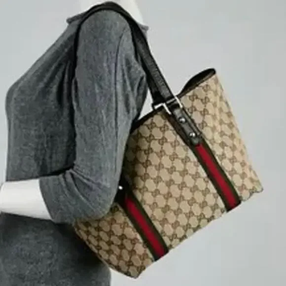 💎✨BEAUTIFUL✨💎 Gucci GG Shoulder Handbag Leather Pink - Picture 3 of 14